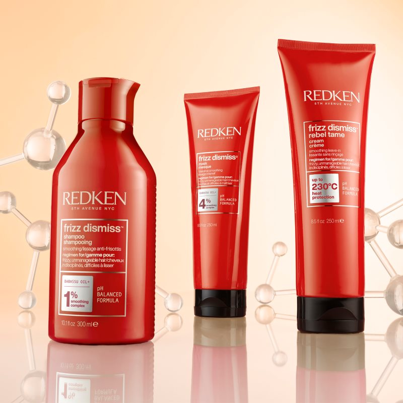 Redken Frizz Dismiss Shampoo For Unruly And Frizzy Hair 300 Ml