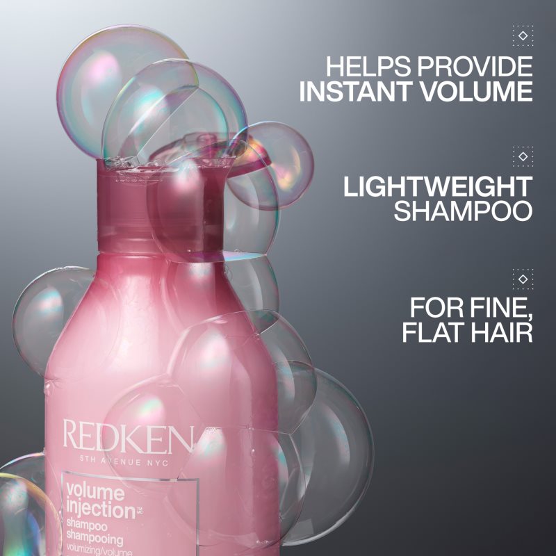 Redken Volume Injection volume shampoo for fine hair 300 ml