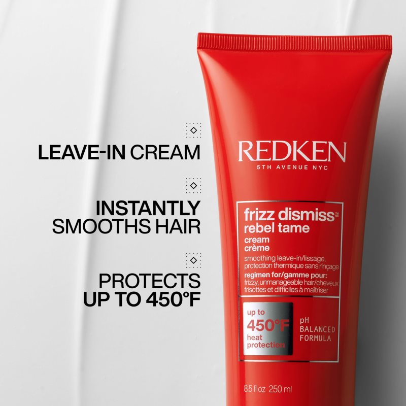 Redken Frizz Dismiss Smoothing Thermo-protective Cream For Unruly Hair 250 Ml