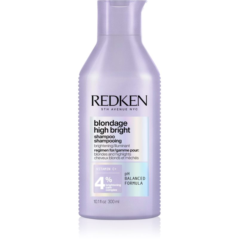 Redken Blondage High Bright svjetlucavi šampon za plavu kosu 300 ml