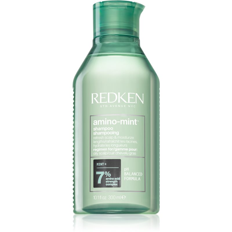 Redken Amino Mint делікатний очищуючий шампунь для жирного волосся 300 мл
