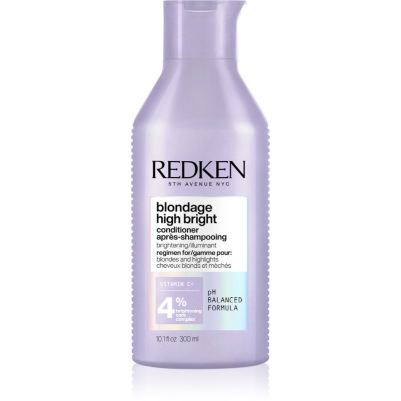 Redken Blondage High Bright кондиціонер з ефектом сяйва для освітленого волосся 300 мл