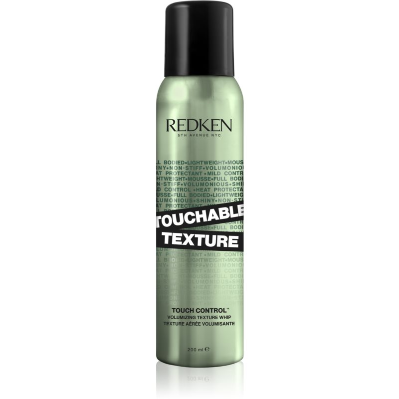 Redken Touchable Texture стайлінгова пінка для моделювання зачіски 200 мл
