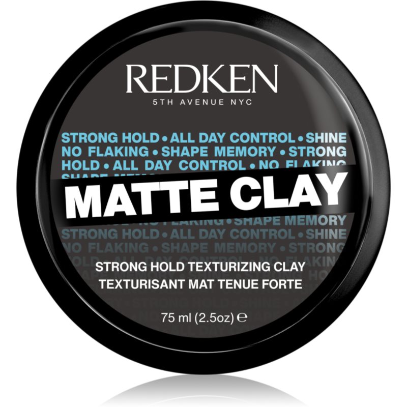 Redken Matte Clay 75 ml pre definíciu a tvar vlasov unisex