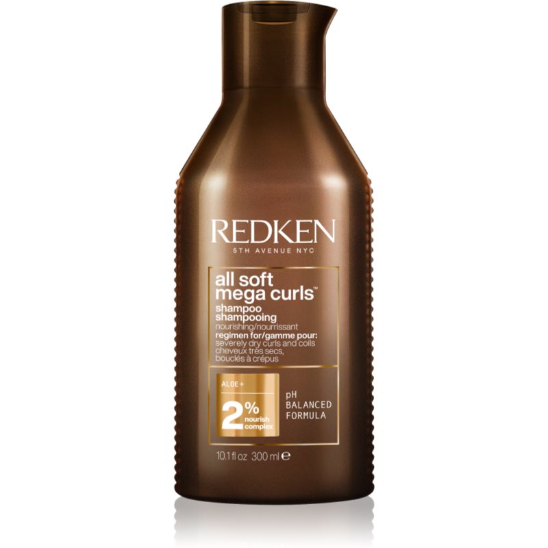 Redken All Soft Mega Curls shampoo for curly and wavy hair 300 ml
