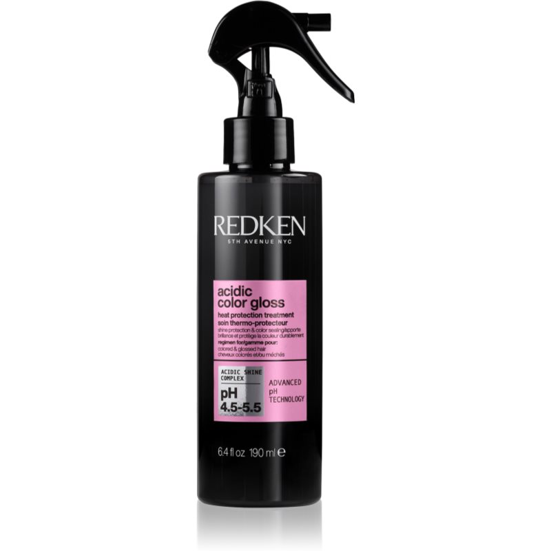 E-shop Redken Acidic Color Gloss sprej pro ochranu vlasů před teplem pro barvené vlasy 190 ml