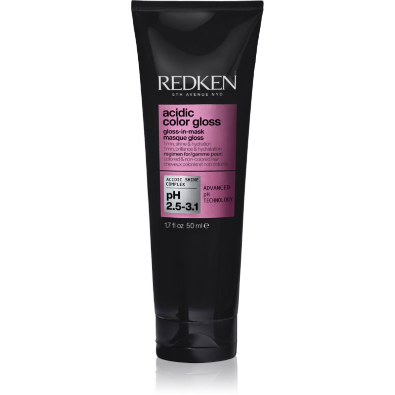 Redken Acidic Color Gloss Acidic Color Gloss Mask nährende und feuchtigkeitsspendende Maske für die Haare für glänzendes...