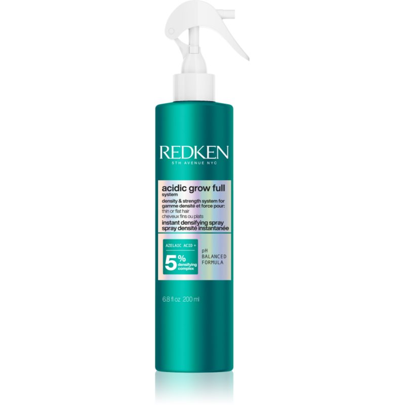 Redken Acidic Grow Full System Volumenspray für ein perfektes Aussehen der Haare 190 ml