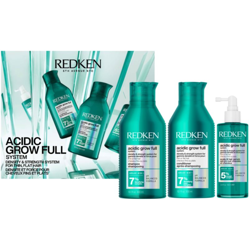 Redken Acidic Grow Full System подаръчен комплект за обновяване на гъстотата на косата