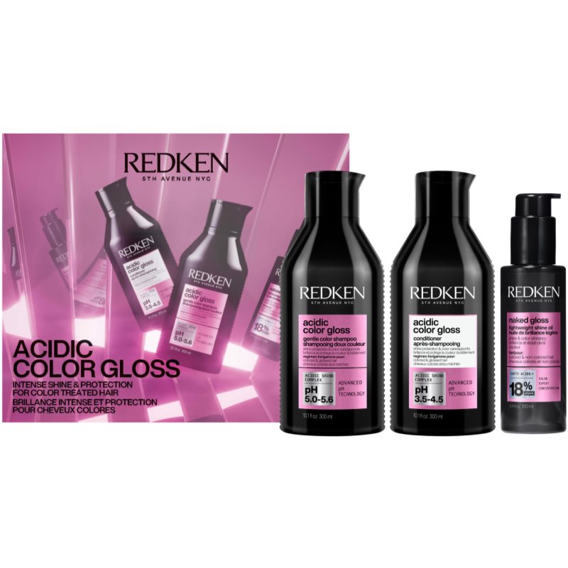 Redken Acidic Color Gloss подаръчен комплект за боядисана коса