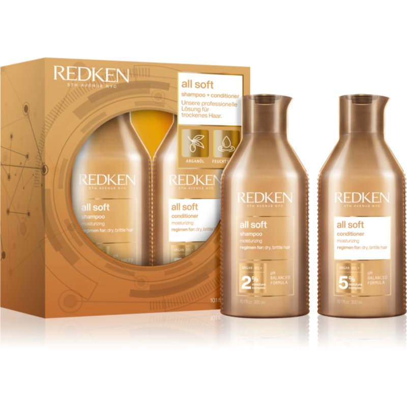 Redken All Soft gift set (with nourishing and moisturising effect)
