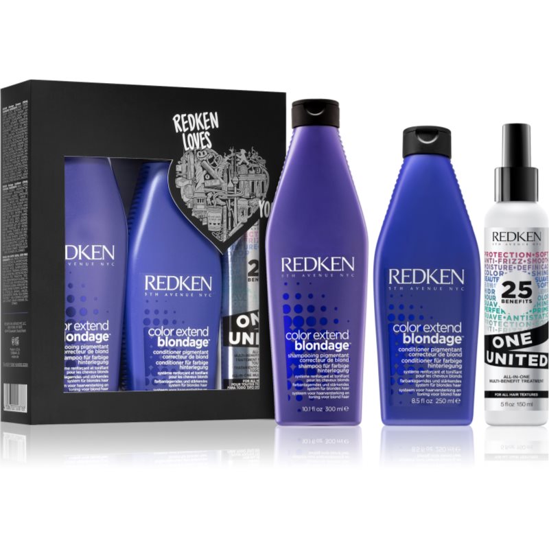 

Redken Color Extend Blondage подарунковий набір I. (для нейтралізації жовтизни)