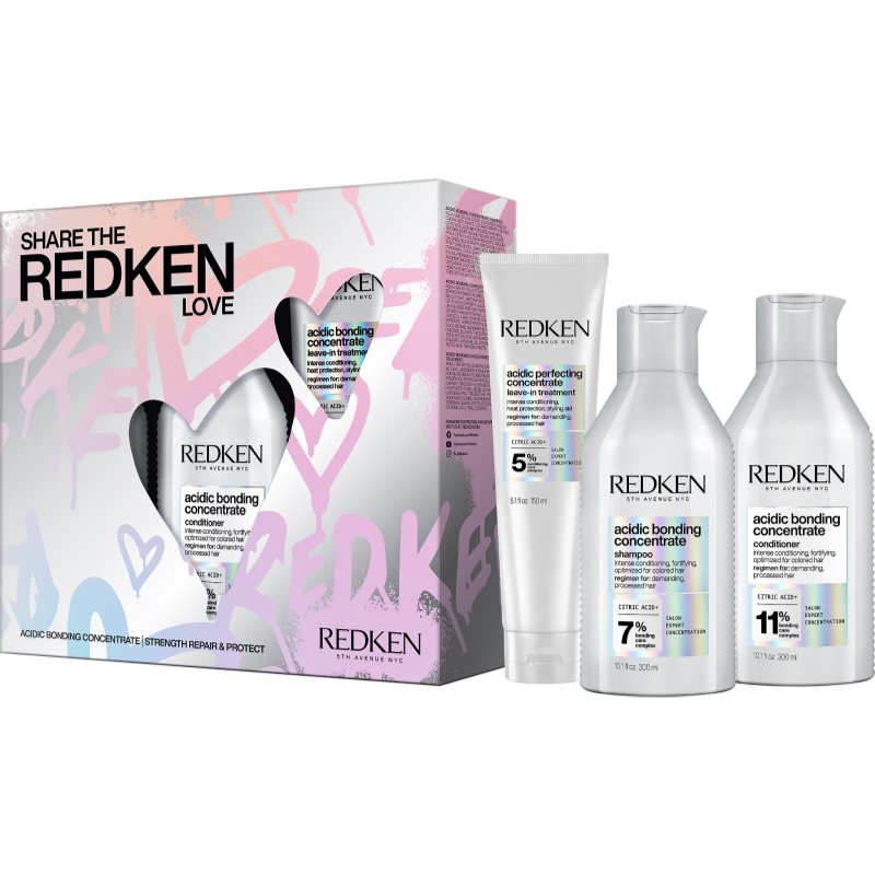 Redken Acidic Bonding Concentrate darilni set (za poškodovane lase)