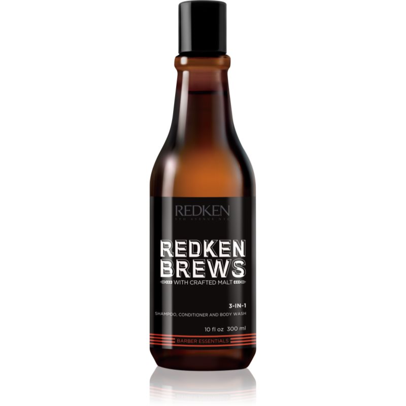 

Redken Brews 3 в 1 шампунь, кондиціонер та гель для душу