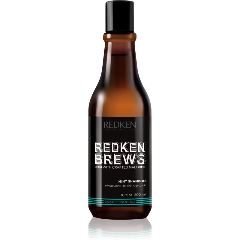 Redken Brews invigorating mint shampoo for hair and scalp 300 ml
