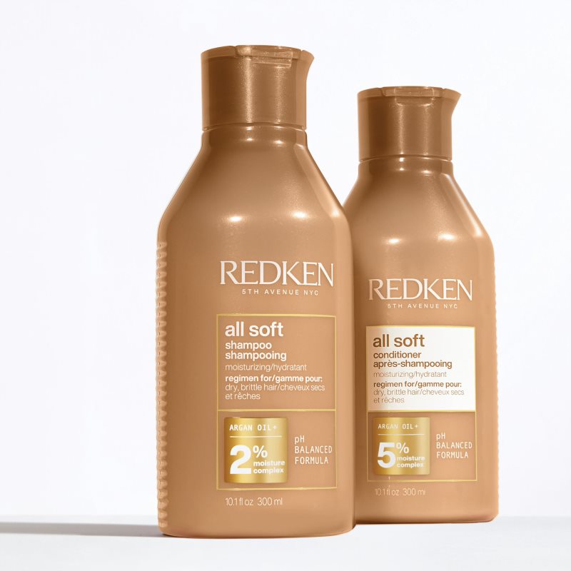Redken All Soft поживний шампунь для сухого та ламкого волосся 300 мл