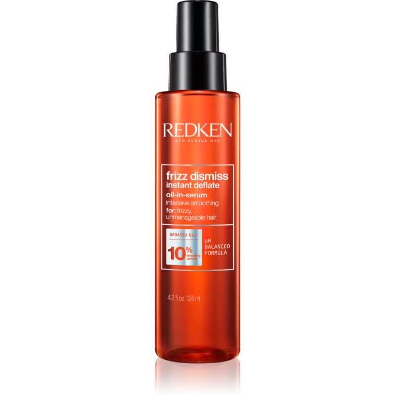 Redken Frizz Dismiss tápláló olaj szérum a rakoncátlan és töredezett hajra 125 ml