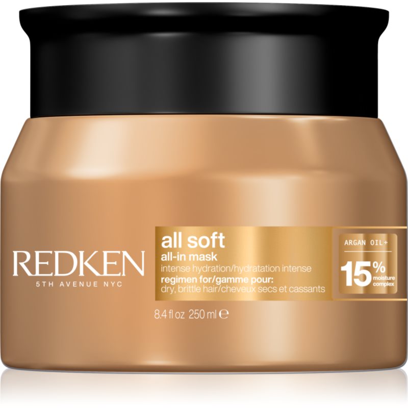 Redken All Soft maschera di idratazione profonda per capelli secchi 250 ml