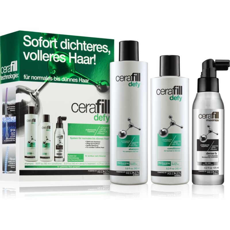 

Redken Cerafill Defy вигідна упаковка (для рідкого волосся)