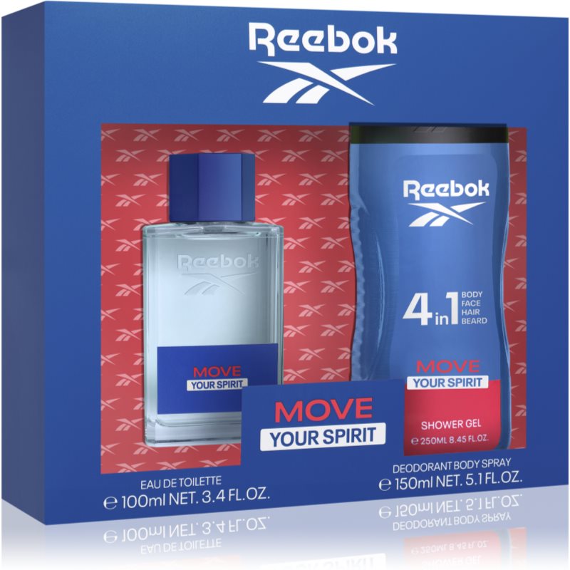 Reebok Move Your Spirit Gift Set (for The Body) For Men