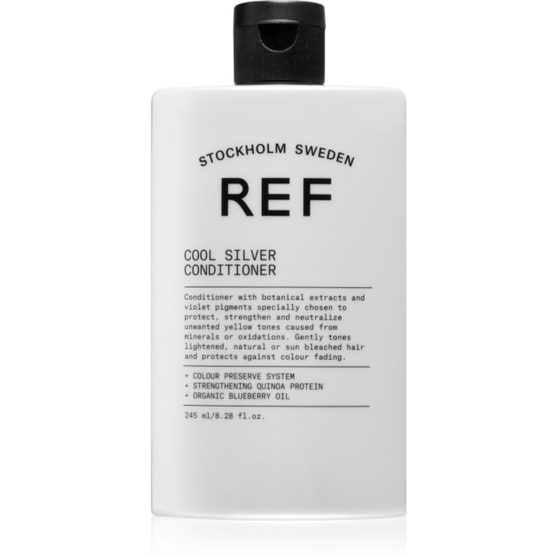 REF Cool Silver Conditioner зволожуючий кондиціонер-нейтралізатор жовтих відтінків 245 мл