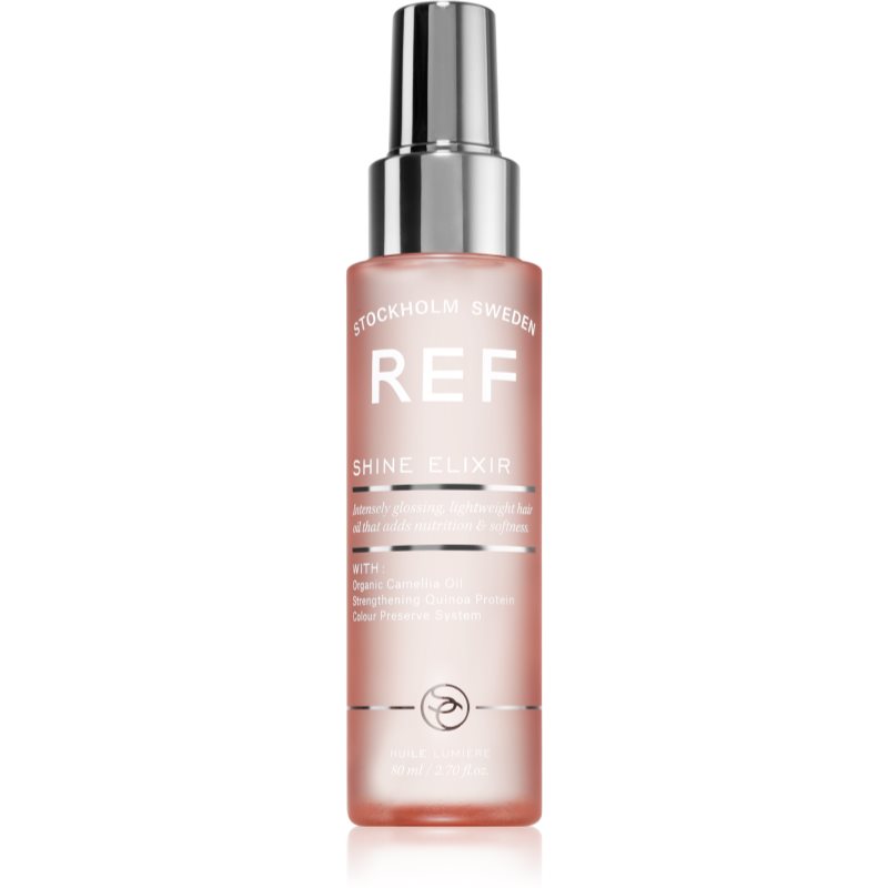 REF Shine Elixir elixír pre extra lesk a hebkosť vlasov 80 ml
