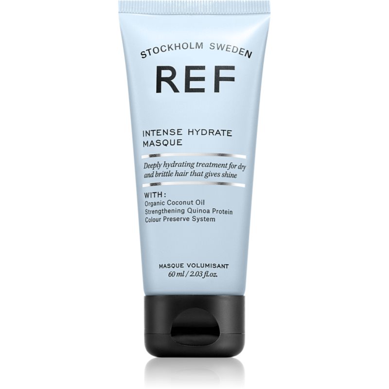 REF Intense Hydrate Masque интензивна хидратираща и подхранваща маска за суха и непокорна коса 60 мл.