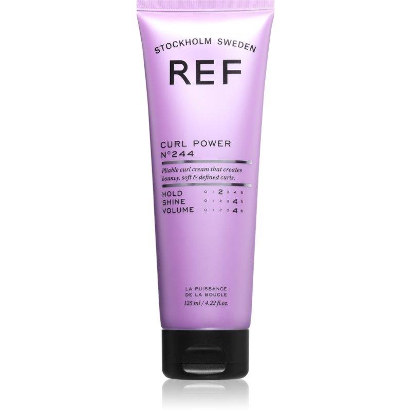 REF Curl Power N°244 дефиниращ крем за чуплива и къдрава коса 125 мл.