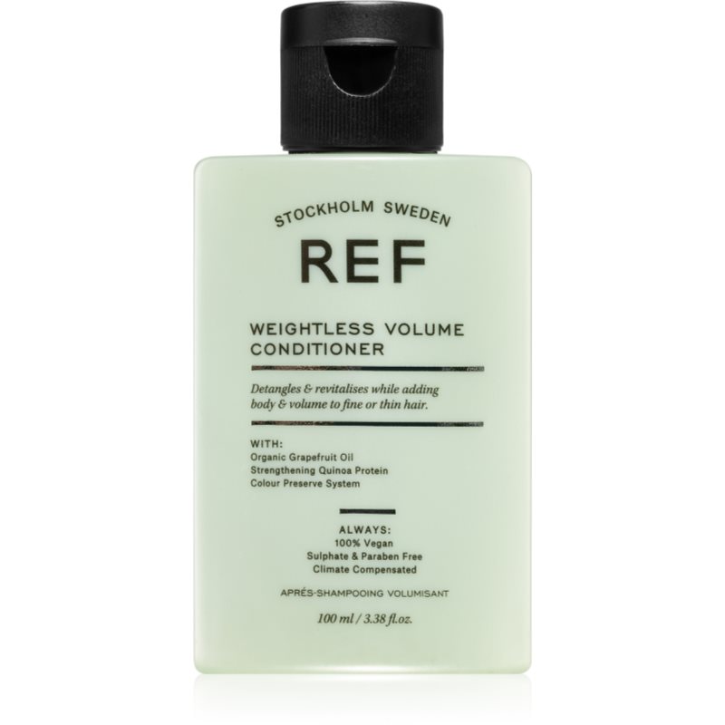 REF Weightless Volume Conditioner Conditioner für dünnes und splissiges haar für einen volleren Haaransatz 100 ml