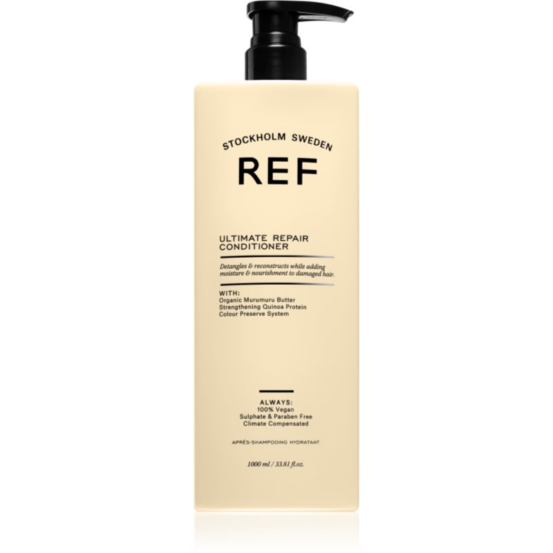 REF Ultimate Repair Conditioner hĺbkovo regeneračný kondicionér pre poškodené vlasy 1000 ml