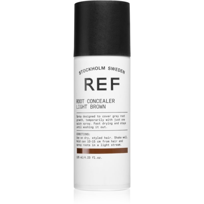 REF Root Concealer спрей для миттєвого маскування відрослих коренів волосся відтінок Light Brown 100 мл