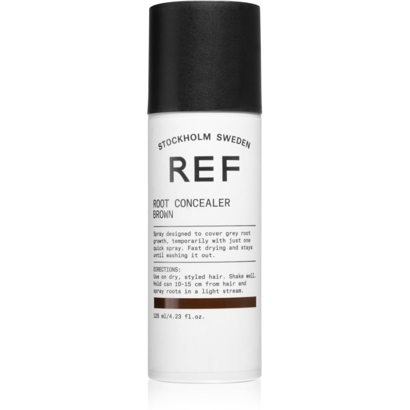 REF Root Concealer ataugusių šaknų maskavimo purškiklis atspalvis Brown 125 ml