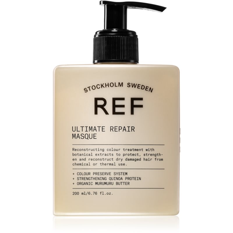 

REF Ultimate Repair відновлювальна маска для пошкодженого волосся
