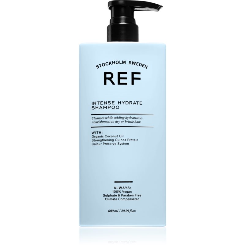 REF Intense Hydrate šampūnas sausiems ir pažeistiems plaukams 600 ml
