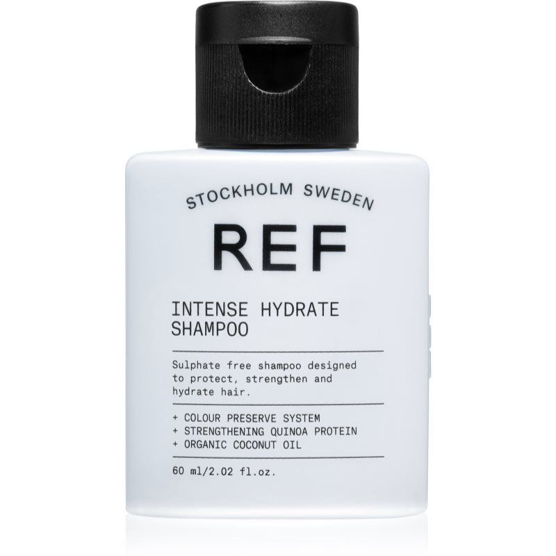 REF Intense Hydrate šampūnas sausiems ir pažeistiems plaukams 60 ml