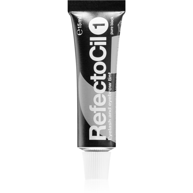 RefectoCil Eyelash and Eyebrow antakių ir blakstienų dažai atspalvis 1 Pure Black 15 ml