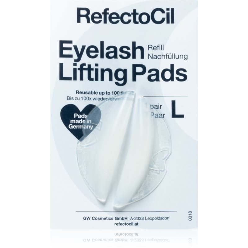 RefectoCil Accessories Eyelash Lifting Pads Pillow For Lashes Size L 2 Pc