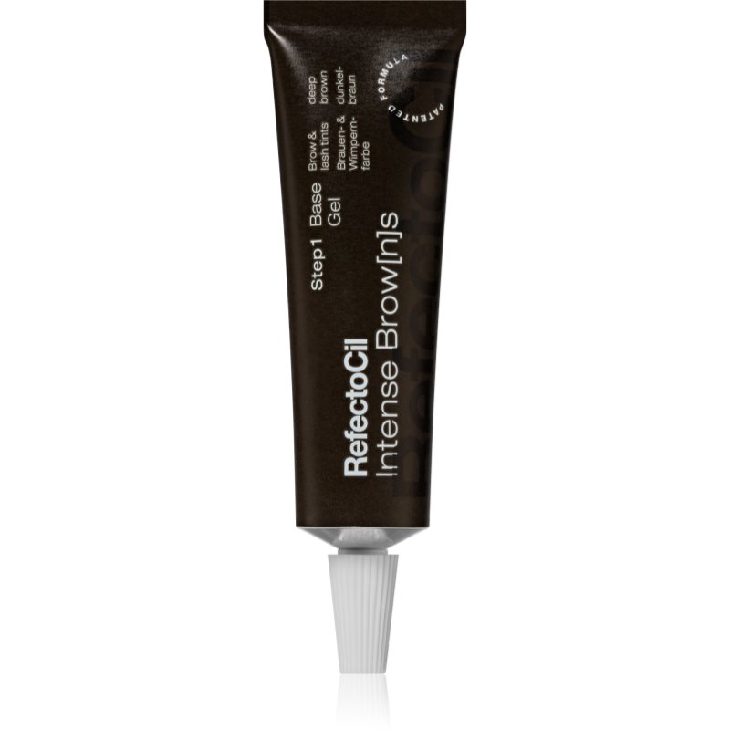 

RefectoCil Intense Brow[n]s Base Gel фарба для брів та вій з гелевою текстурою відтінок Deep Brown