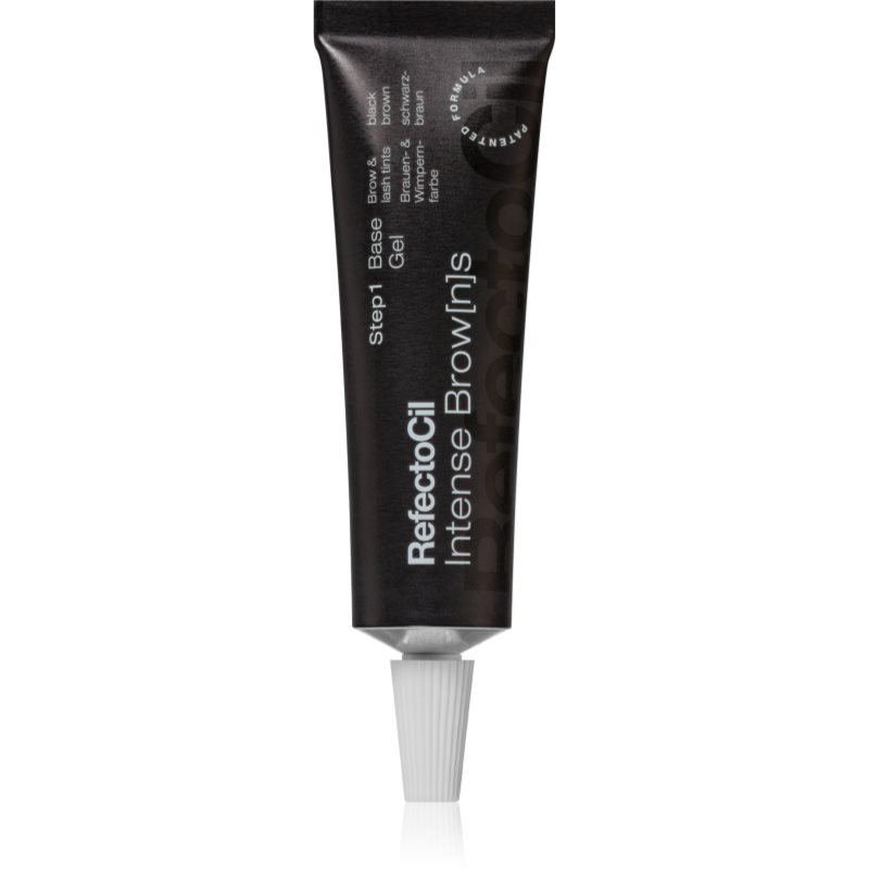 

RefectoCil Intense Brow[n]s Base Gel фарба для брів та вій з гелевою текстурою відтінок Black Brown