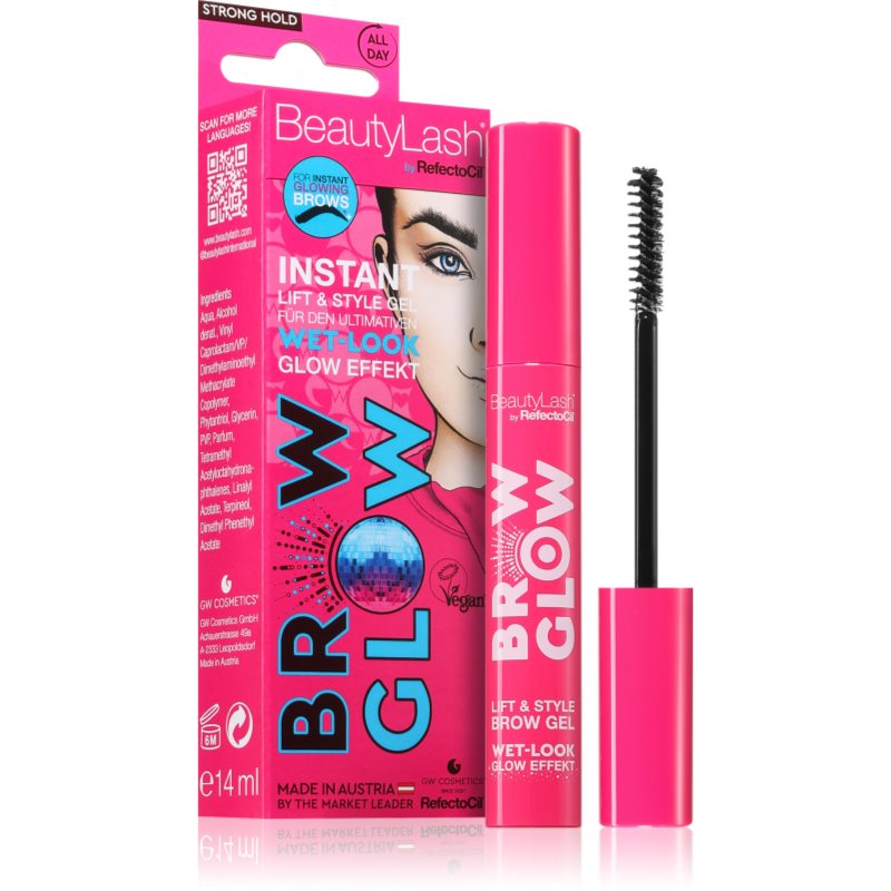 RefectoCil BeautyLash Brow Glow Augenbrauen-Gel Wet Look 14 ml