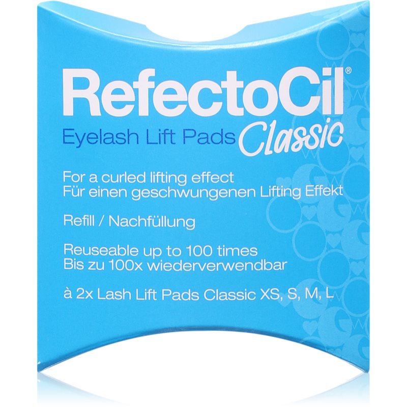 RefectoCil Eyelash Lift Pads Classic opakovaně použitelné polštářky na oči na lifting a laminaci řas 1 ks