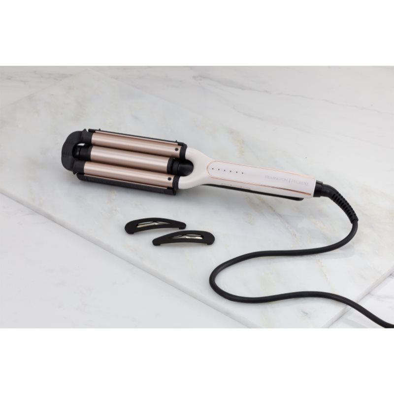 Remington PROluxe CI91AW 4-in-1 Triple Barrel Curling Iron For Hair 1 Pc