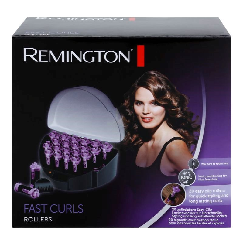 Remington Fast Curls KF40E Electric Heated Rollers 1 Pc