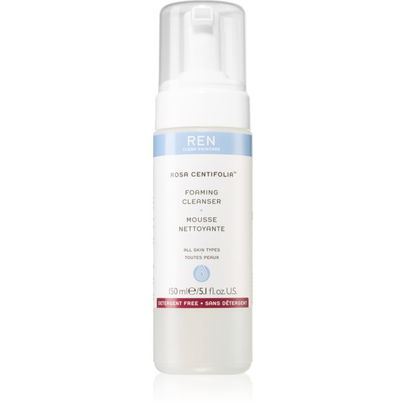 

REN Rosa Centifolia™ делікатна очищуюча пінка для всіх типів шкіри