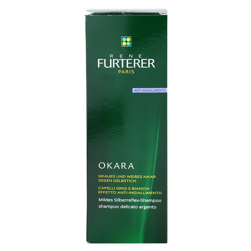 

René Furterer Okara Protect Color легкий срібний шампунь для нейтралізації жовтизни