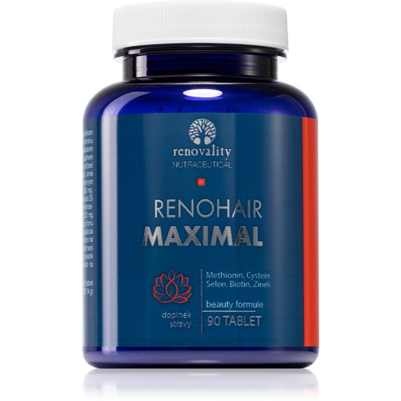 Renovality Renohair Maximal tablety pre zdravé a krásne vlasy 90 tbl