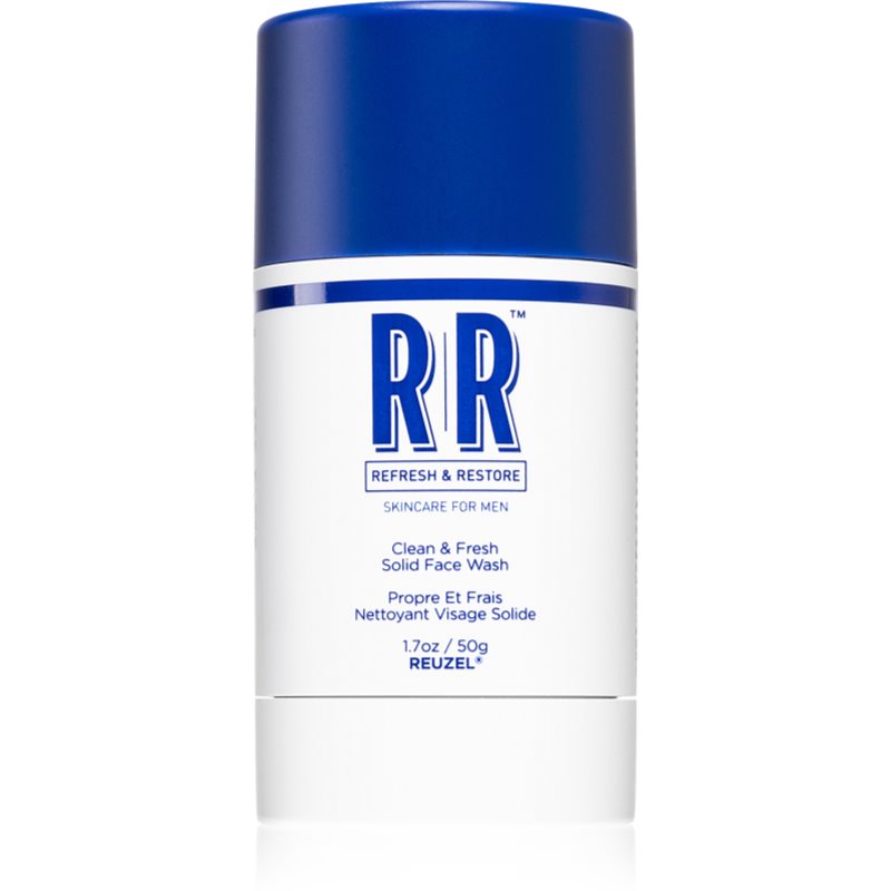 Reuzel Refresh And Restore Clean And Fresh почистващ твърд сапун за лице за мъже 50 гр.