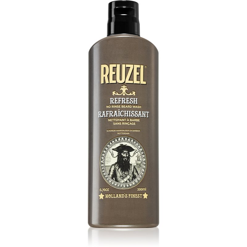 Reuzel Refresh No Rinse Beard Wash шампунь для бороди 200 мл