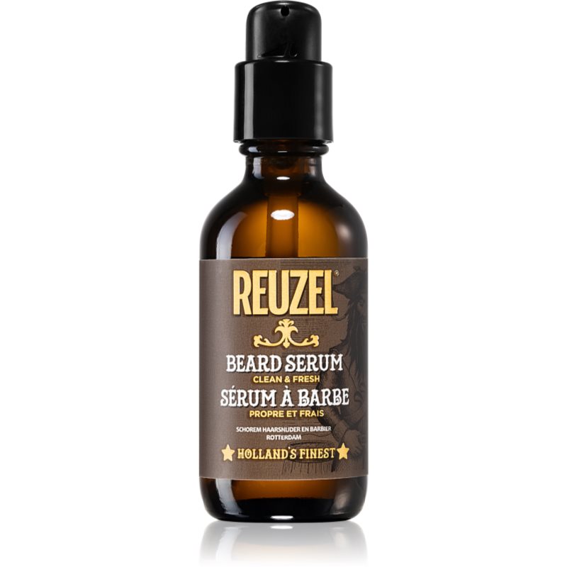 Reuzel Clean & Fresh Beard Serum глибоко поживна та зволожуюча сироватка для бороди 50 гр