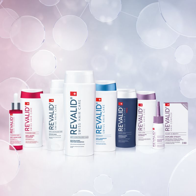 Revalid Revitalizing Protein Shampoo зміцнюючий та відновлюючий шампунь для всіх типів волосся 250 мл